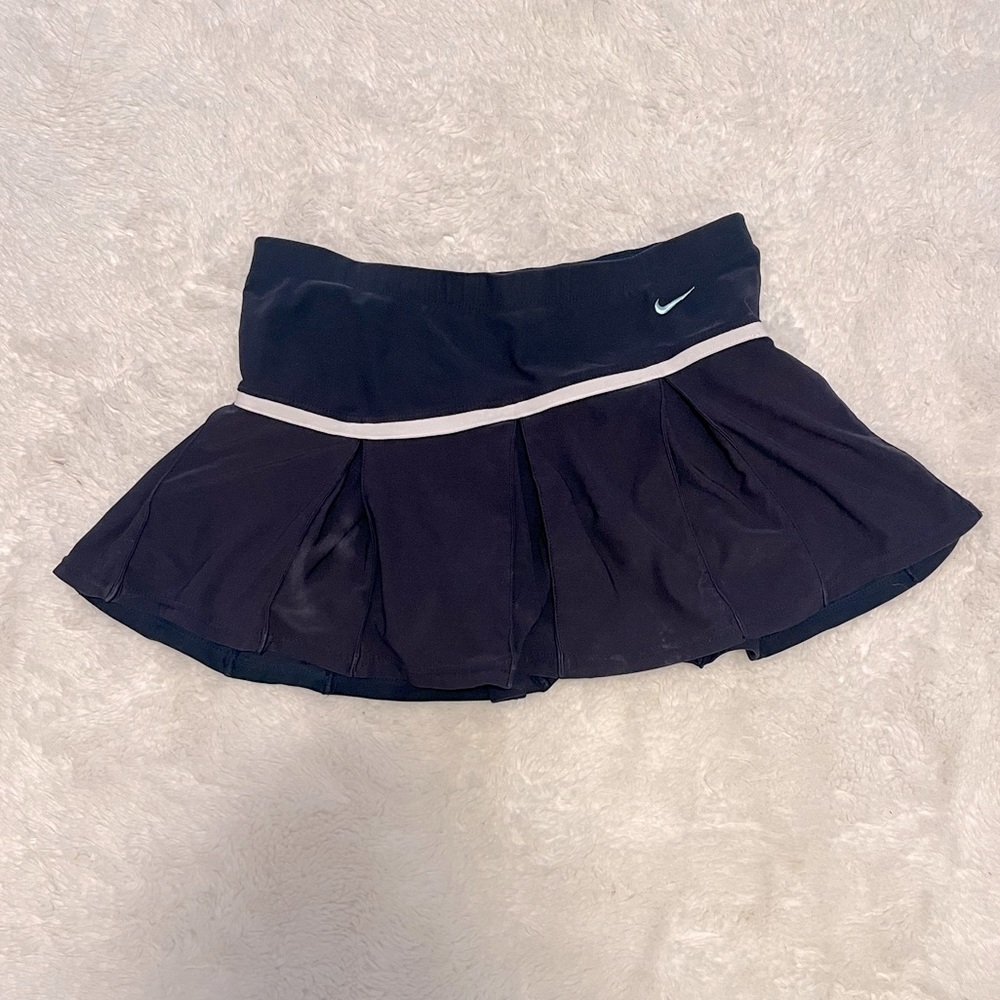 Nike Navy Pleated Tennis Skirt